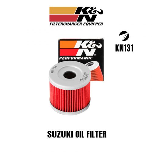 Lọc dầu (nhớt) K&N 131 (KN-131) RAIDER / SATRIA / GSX R150 / GSX S150 / BANDIT 150 / FX125 / GZ150-A / EN150-A / GZ125HS / HJ125