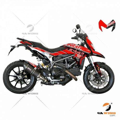 Bộ decal 3M MRX siêu dày (chống va đập) cho Ducati Hypermotard Hyperstrada 821 / 939